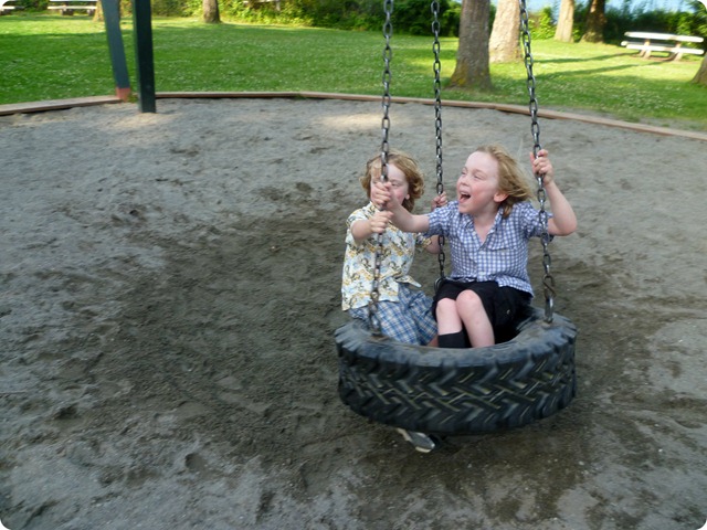 Tire swing 6