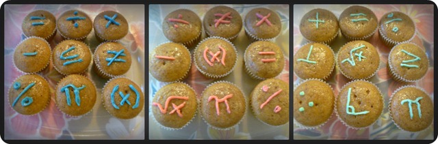 Mini Math Muffins Collage