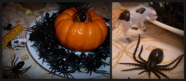 Spiders and a Cow Collage