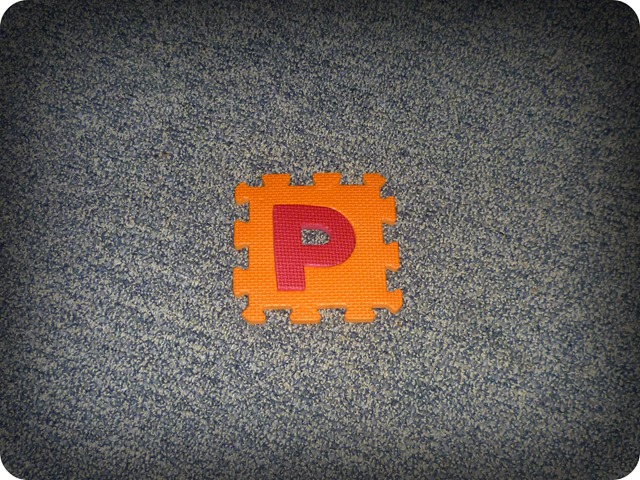 The letter P