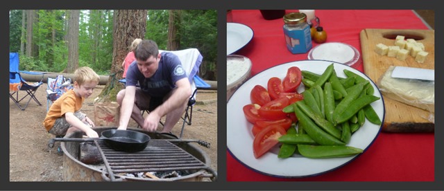 Camping or Glamping Collage 2