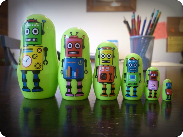 Robot Nesting Dolls