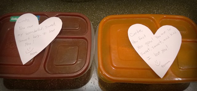 lunchbox messages