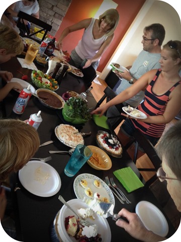 Summer Pie Day Eating