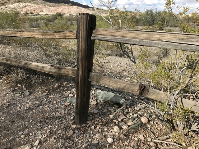 Christmas Hike Fence