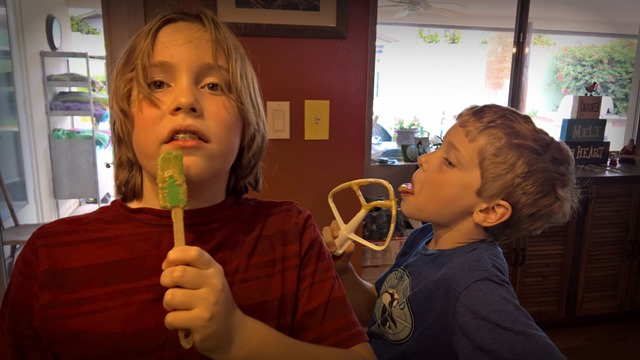 The boys with batter